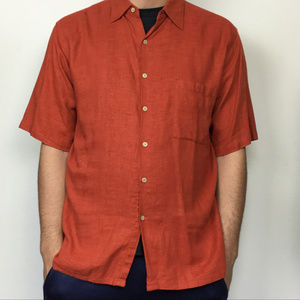 Methode Linen Blend Button up Shirt
